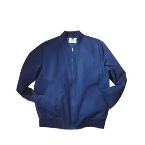 Top Man Mens Navy Blue Jacket